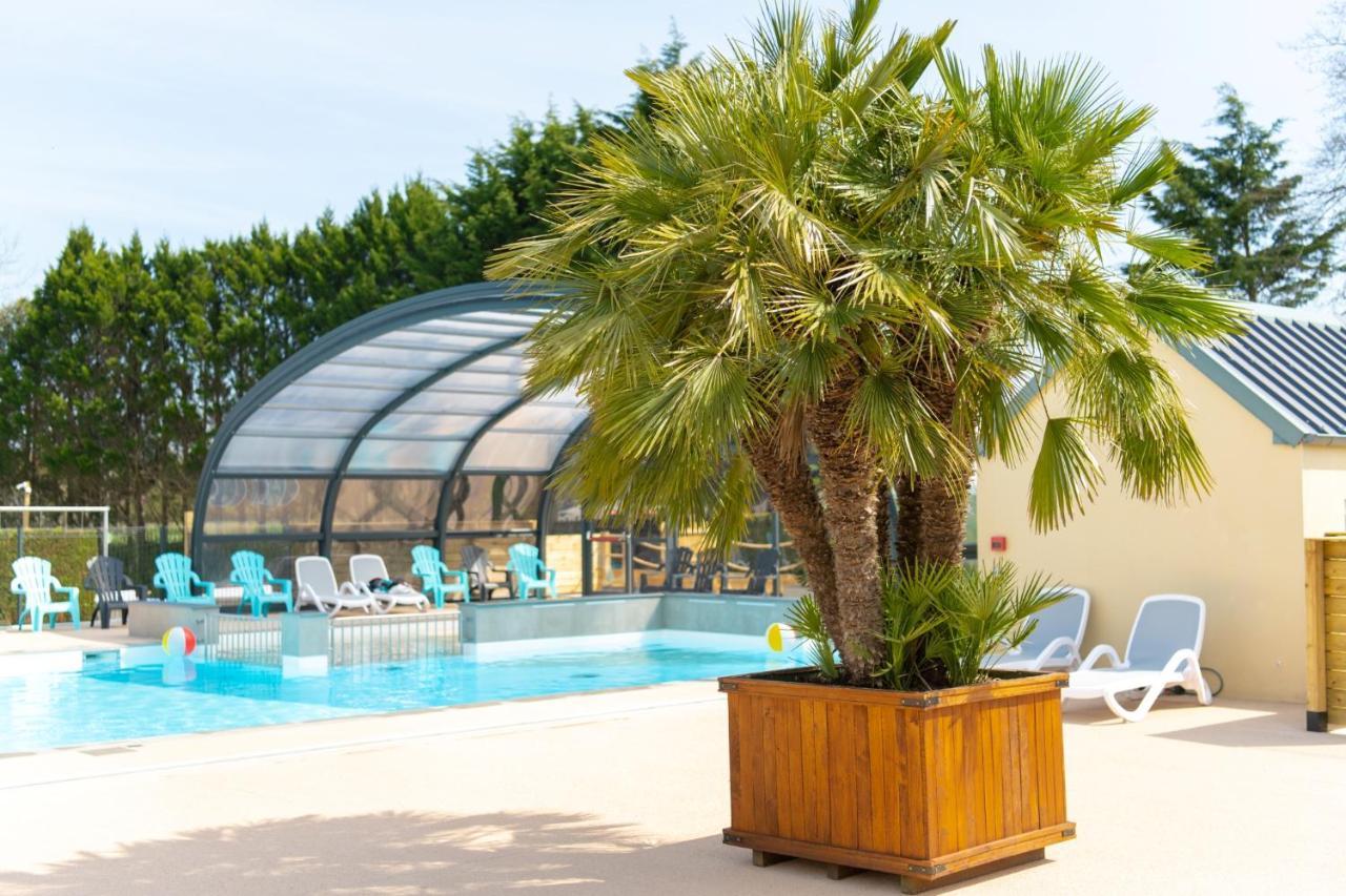 Camping Les Carolins Saint-Lo-d'Ourville Exterior foto