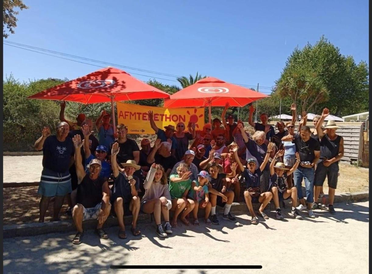 Camping Les Carolins Saint-Lo-d'Ourville Exterior foto