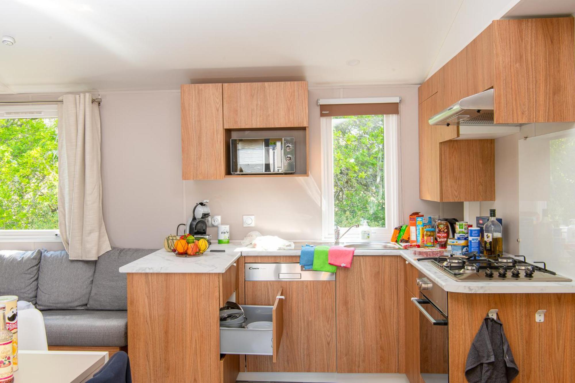 Camping Les Carolins Saint-Lo-d'Ourville Exterior foto